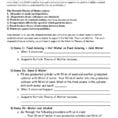 Particle Theory Of Matter Activity Sheet