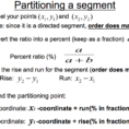 Partitioning A Segment  Easing The Hurry Syndrome