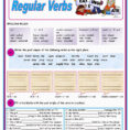 Past Simple Of Regular Verbs  English Esl Worksheets