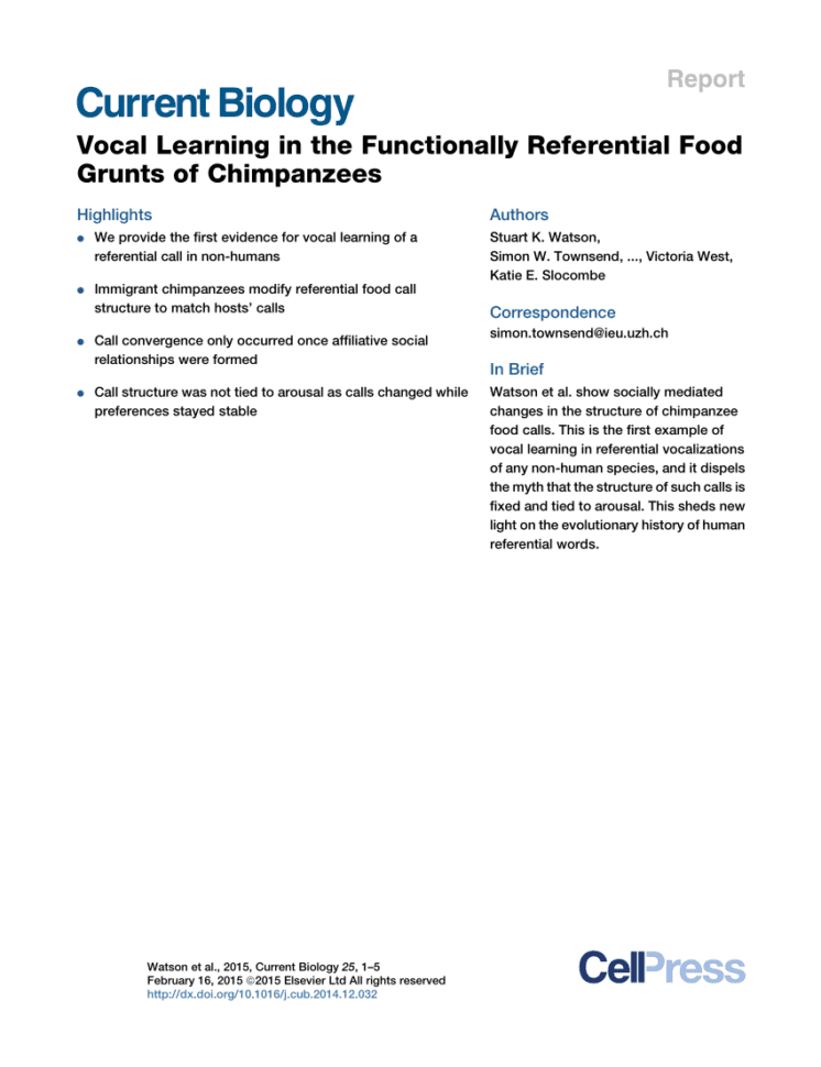 Pdf An Archive Of Longitudinal Recordings Of The