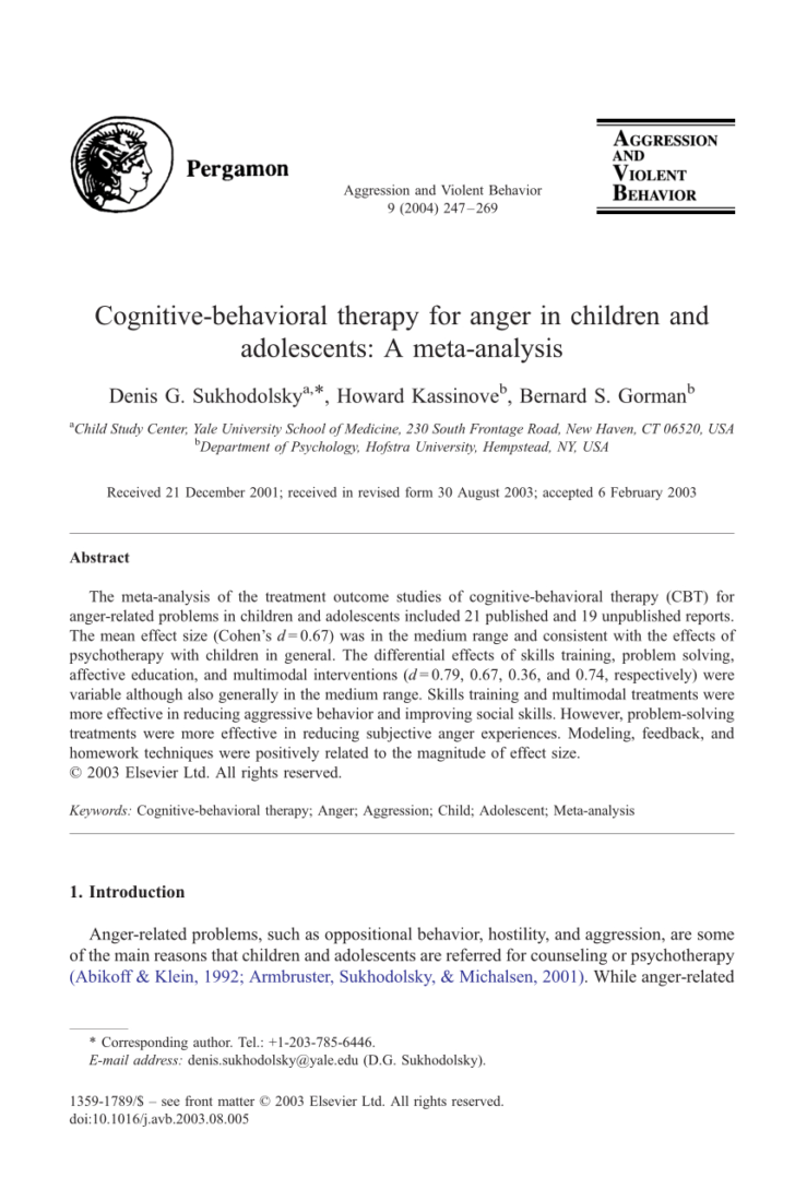 Cbt Worksheets For Oppositional Defiant Disorder