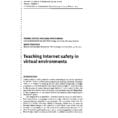 Pdf Teaching Internet Safety In Virtual Environments