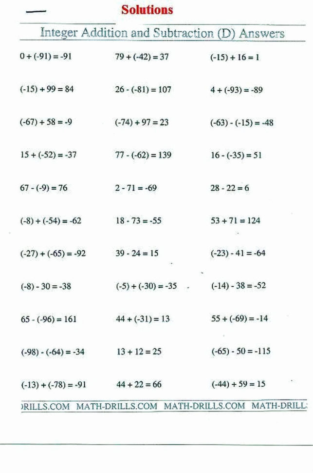 Order Of Operations Pemdas Practice Worksheets Answers — db-excel.com