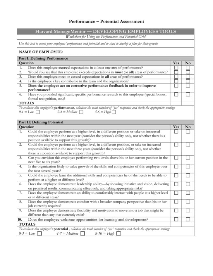 Job Skills Assessment Worksheet — Db 6384