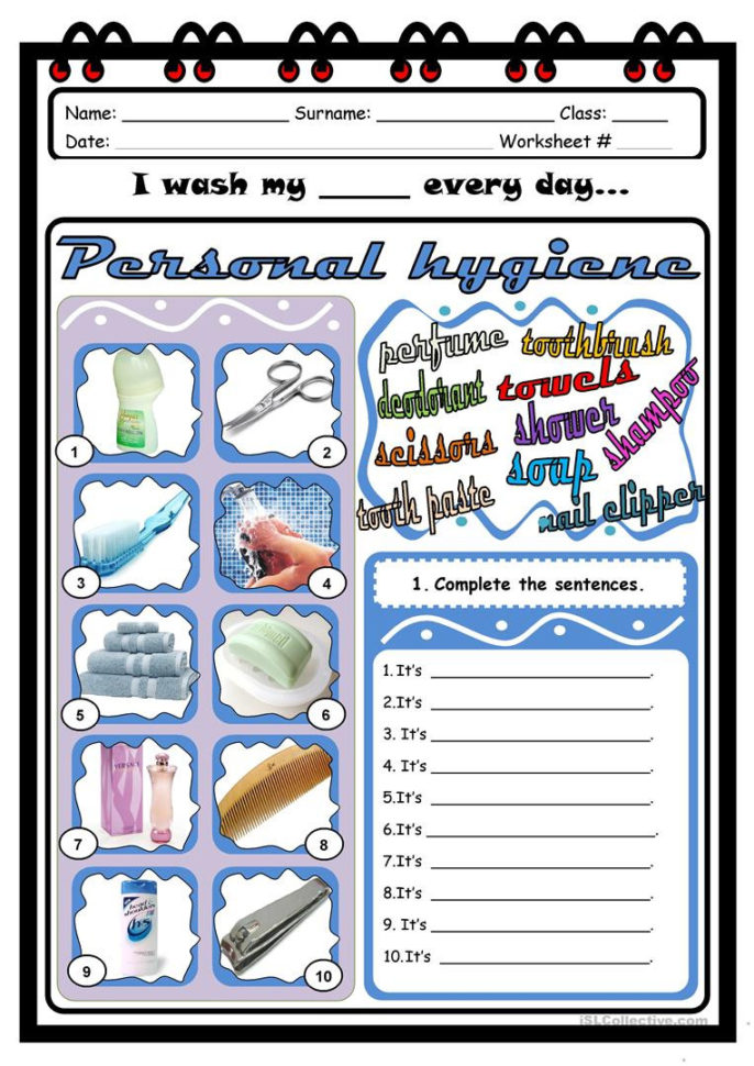 Personal Hygiene  English Esl Worksheets Personal Hygiene  English Esl Worksheets