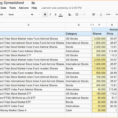 Personal Management Merit Badge Excel Spreadsheet Personal