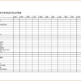 Personal Monthly Budget Excel Spreadsheet How To Make An For