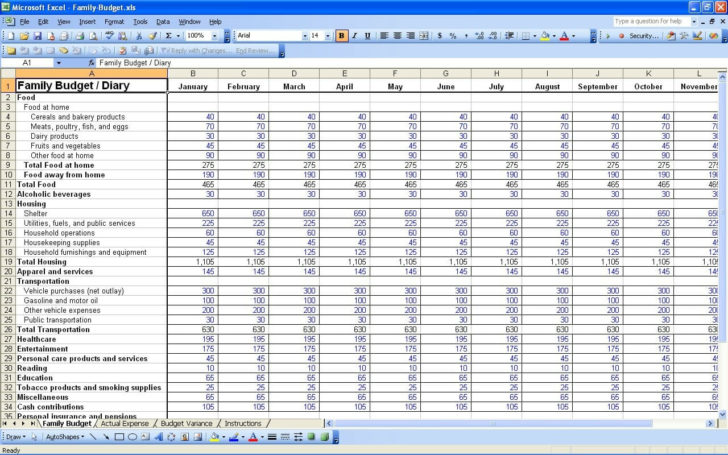 Expense Tracking Worksheet