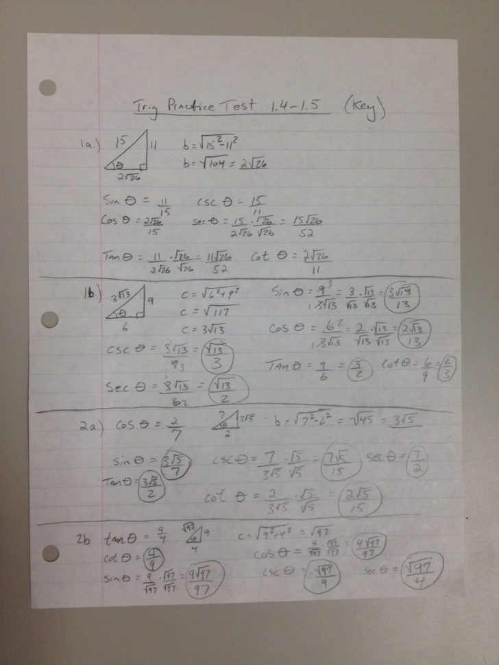 Pfeil Jason  Trigonometry Daily Assignments And Resources