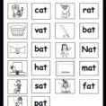 Phenomenal Free Printable Word Family Worksheets For Kindergarten