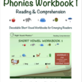 Phonics  Short Vowel Eworkbook 1  Pdf Download  For All Learner K2