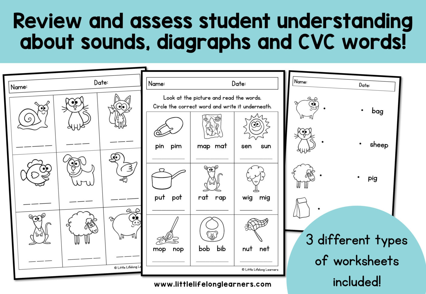 Phonics Worksheets  Assessment And Revision