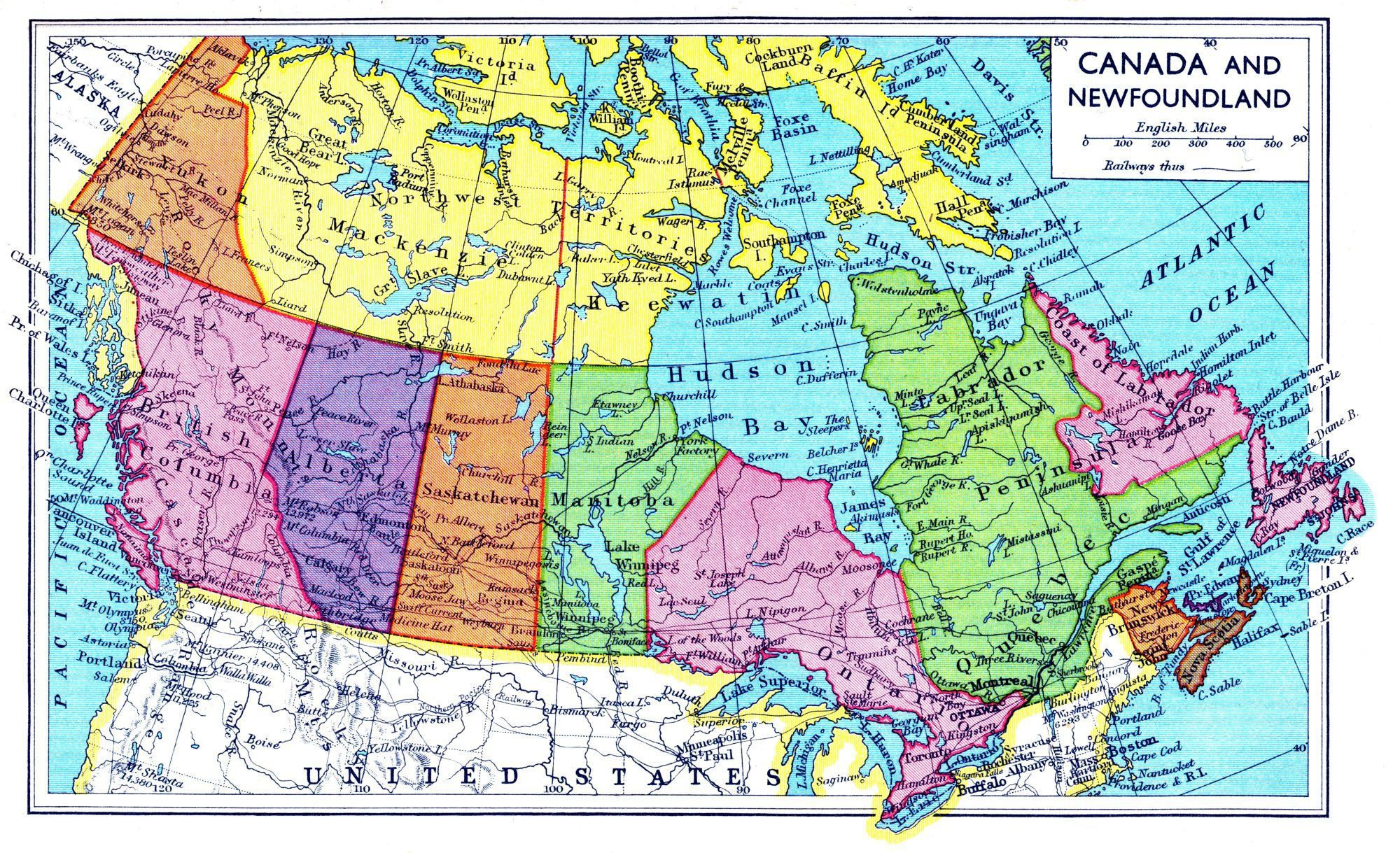 Physical Geography Of The United States And Canada Worksheet