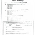 Physical S Physical Science Worksheet Conservation Of Energy