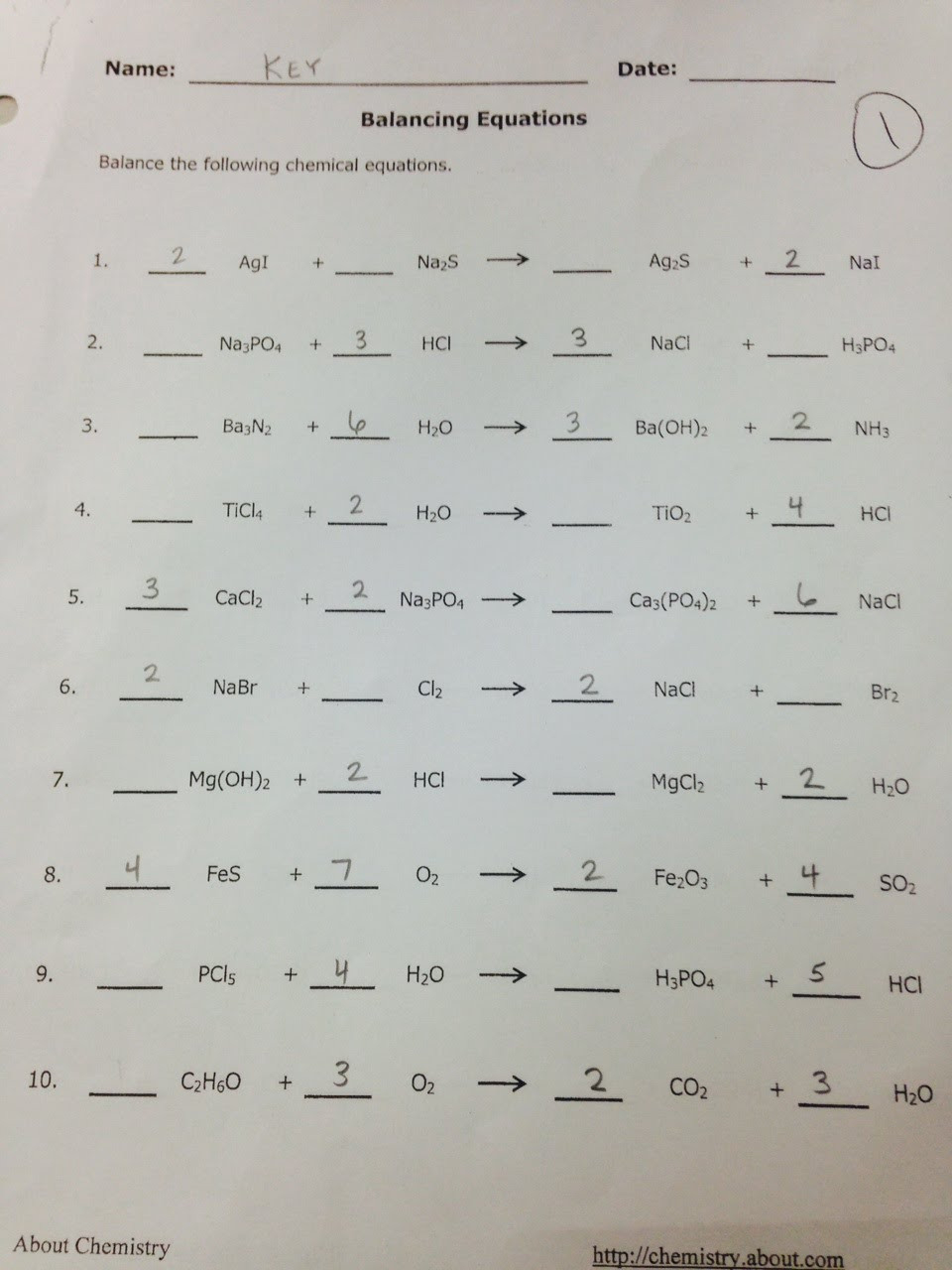 Physical Science If8767 Worksheet Answers — db-excel.com