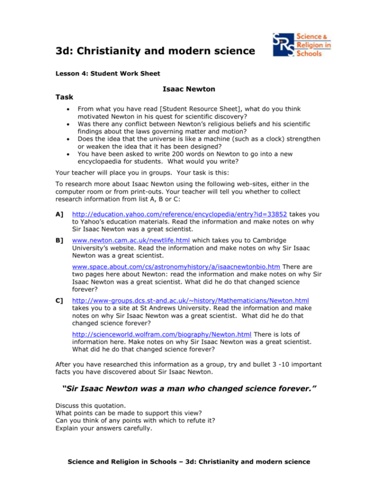 Physical Science Newton039S Laws Worksheet Math Worksheets