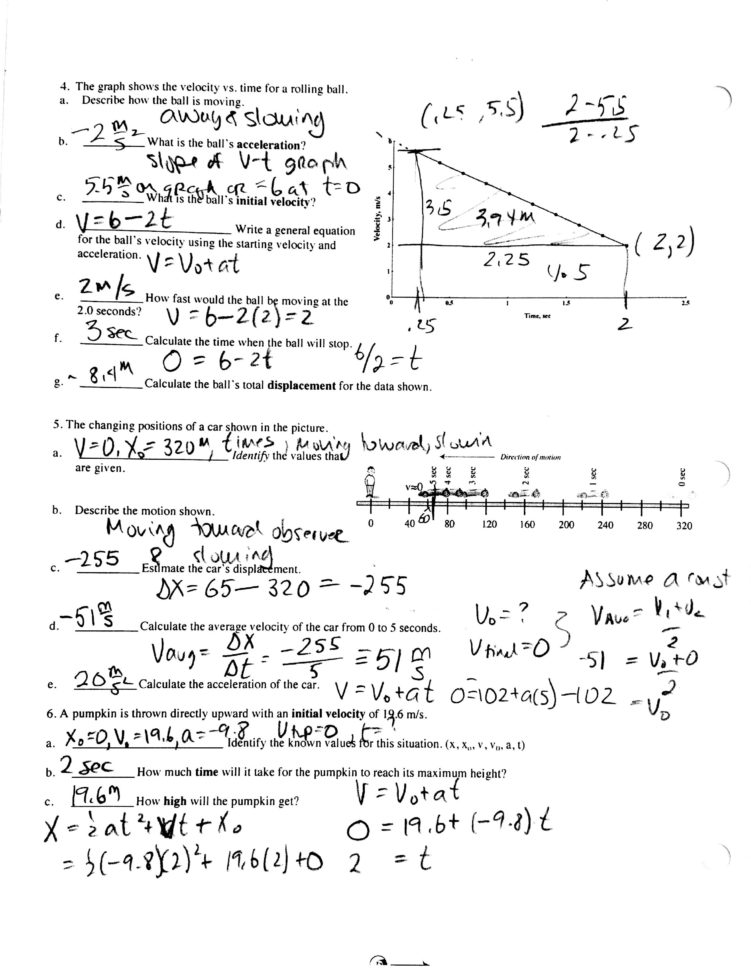 Physical Science Worksheet Conservation Of Energy 2 Answer