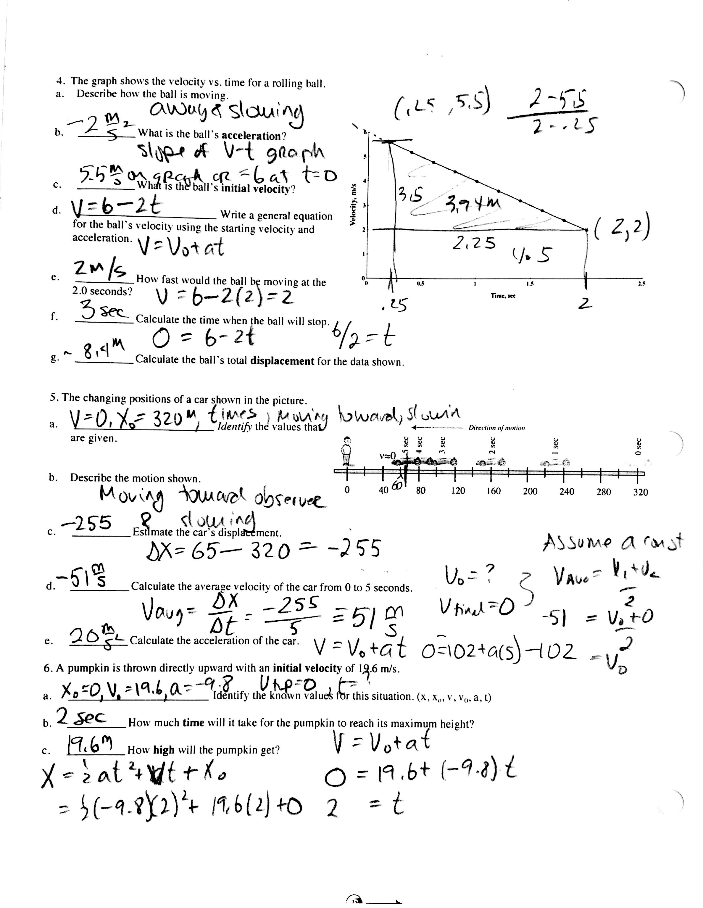 physics worksheet grade 9