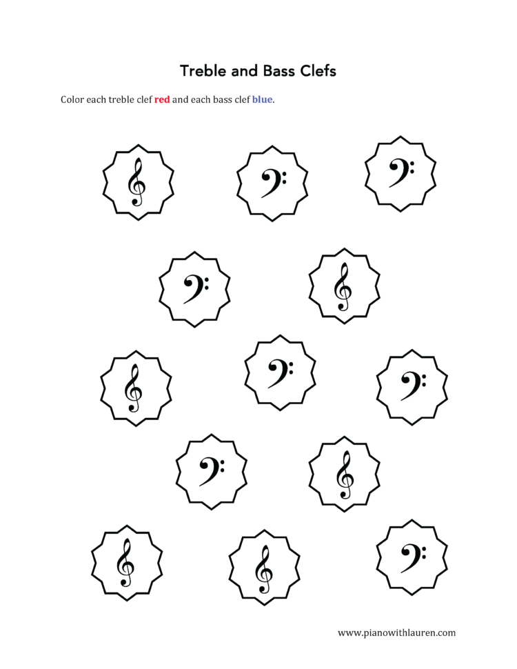 Piano Safari Worksheets  Piano With Lauren