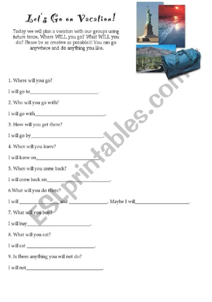 Will Planning Worksheet