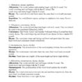 Poetic Devices Worksheet 4  Answers