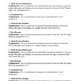 Point Of View Worksheet 12  Answers