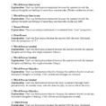 Point Of View Worksheet 4  Answers