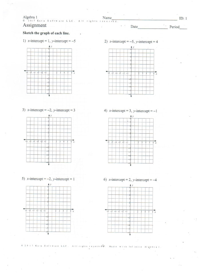 Point Slope Form Worksheet With Answers Math Worksheets For