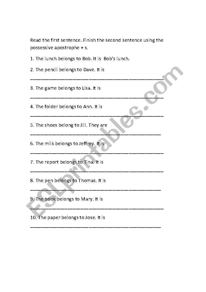 apostrophe worksheets with answer key db excelcom