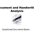Ppt  Document And Handwriting Analysis Powerpoint