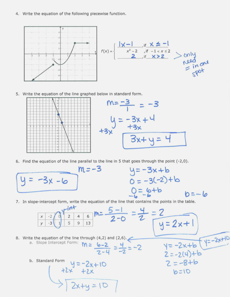 Practice Worksheet Graphing Quadratic Functions In Vertex