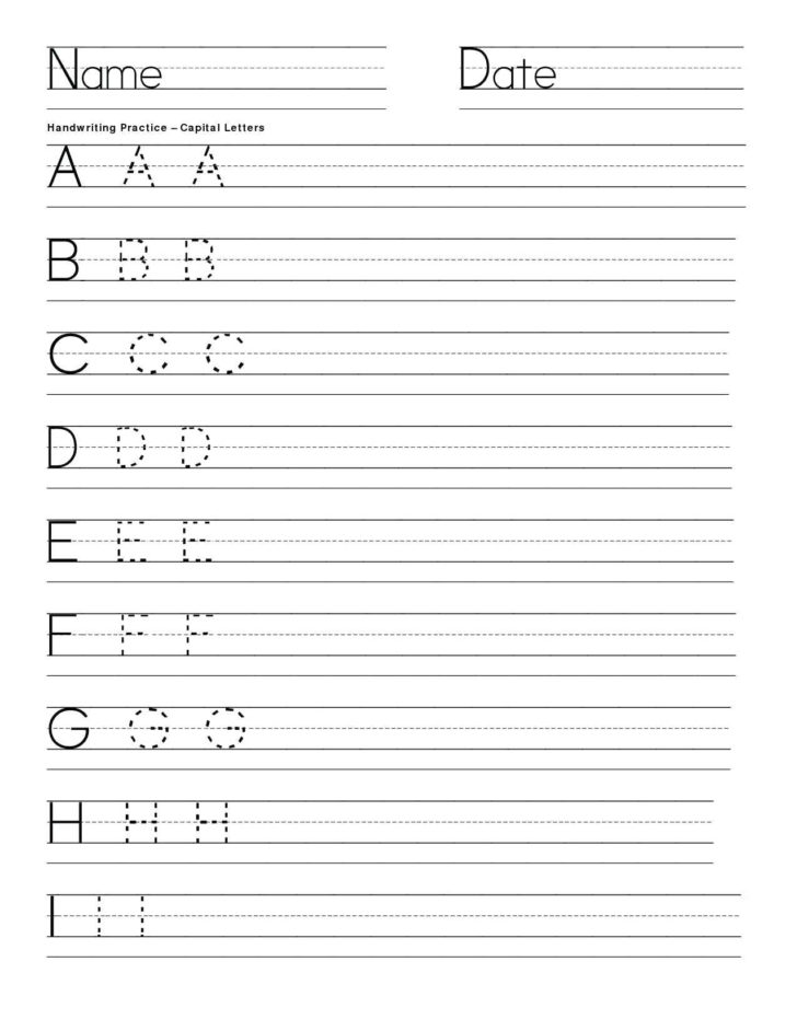 Kindergarten Writing Worksheets Pdf