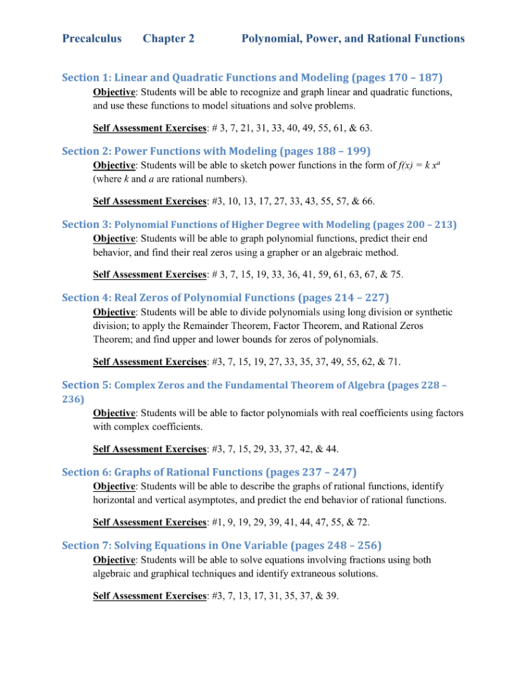 Pre Calc Worksheet Real Zeros Of Polynomials Math Worksheets