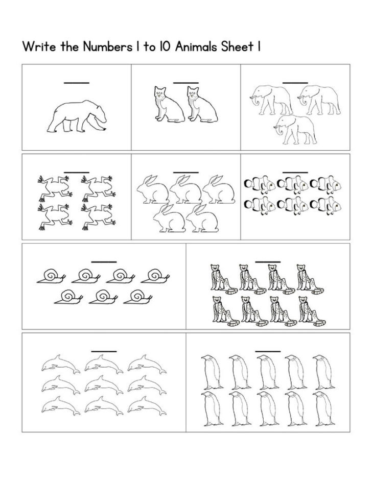 Pre K Number Worksheets Printable » Printable Coloring Pages For Kids ...