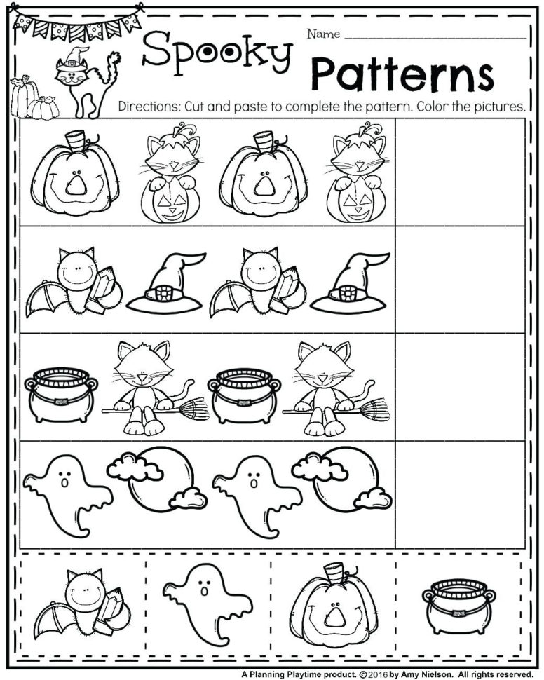 Pre K Pattern Worksheets – Shoppageco