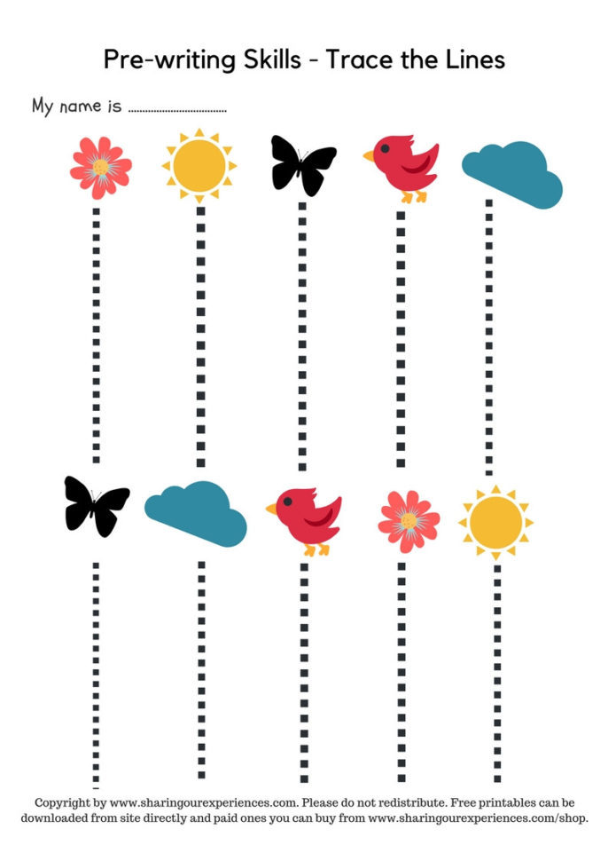 Pre Writing Worksheets Printables  Beginners Level Cover Page  29  Worksheets