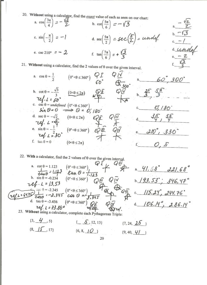 Precalculus Honors — db-excel.com