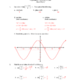 Precalculus Trig Day 2 Exact Values Worksheet Answers Math