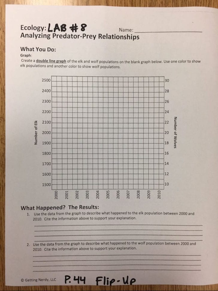 Predator Prey Relationship Worksheet Answers — db-excel.com