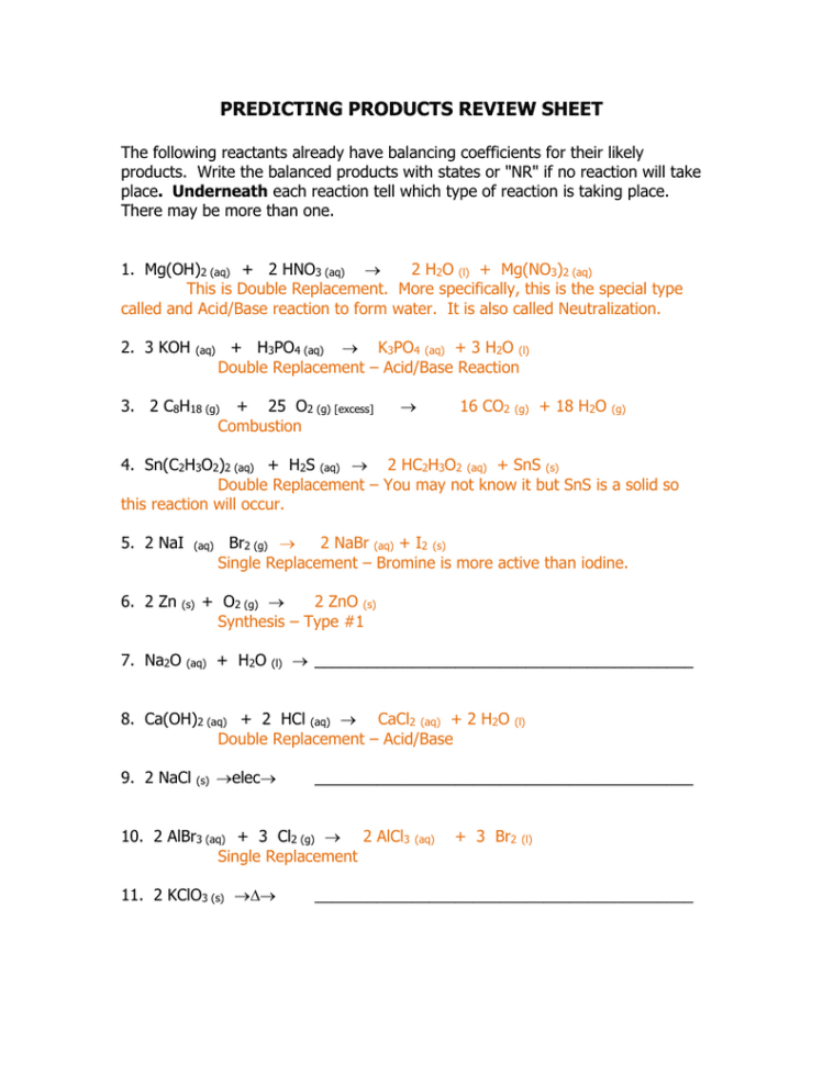 Predicting Products Review Sheet
