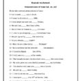 Prepositions Of Time  On  In  At  English Esl Worksheets