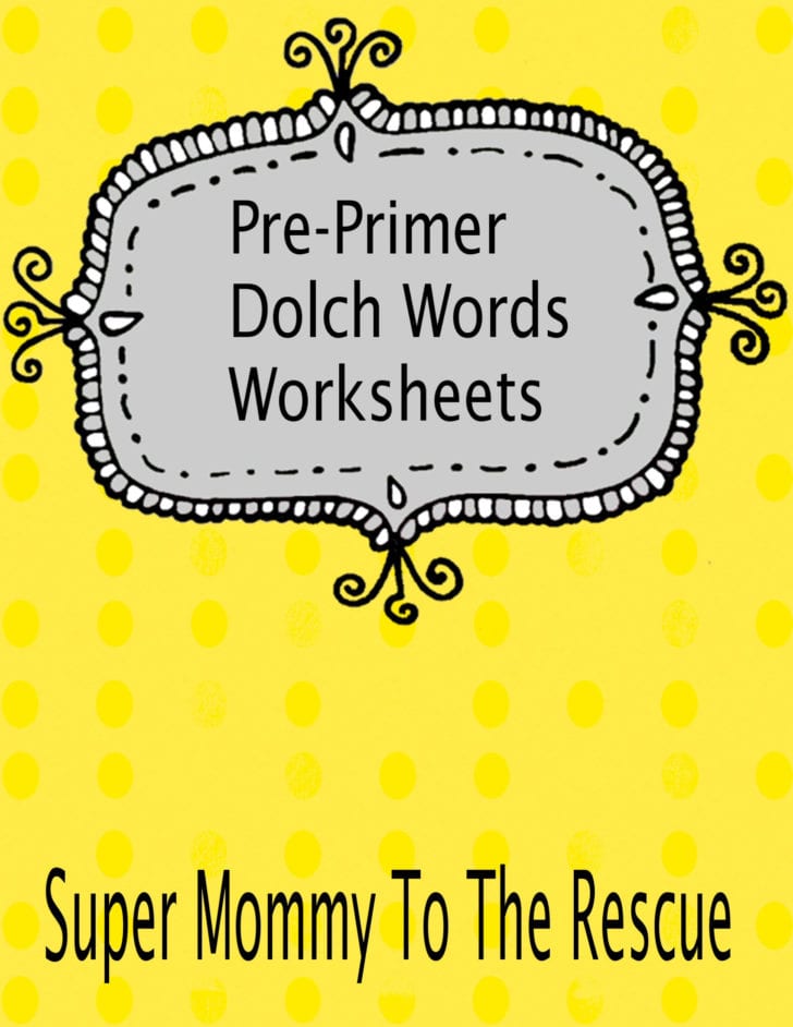 Pre Primer Words Worksheets Db excel Pre primer words worksheets db excel