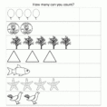 Preschool Counting Worksheets  Counting To 5