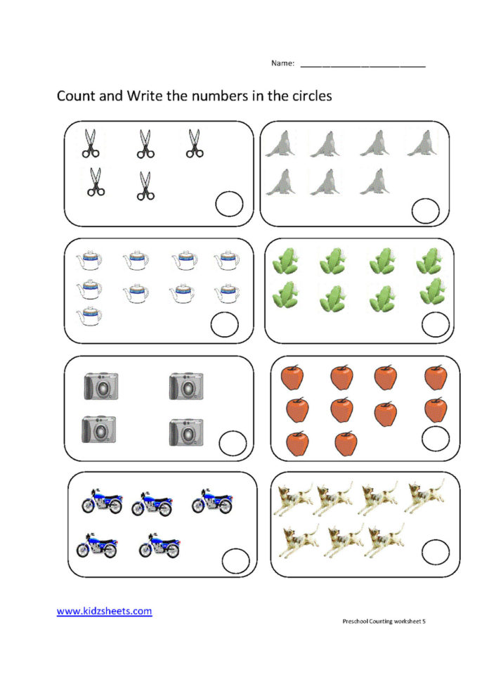 preschool counting worksheets free printable download them db excelcom