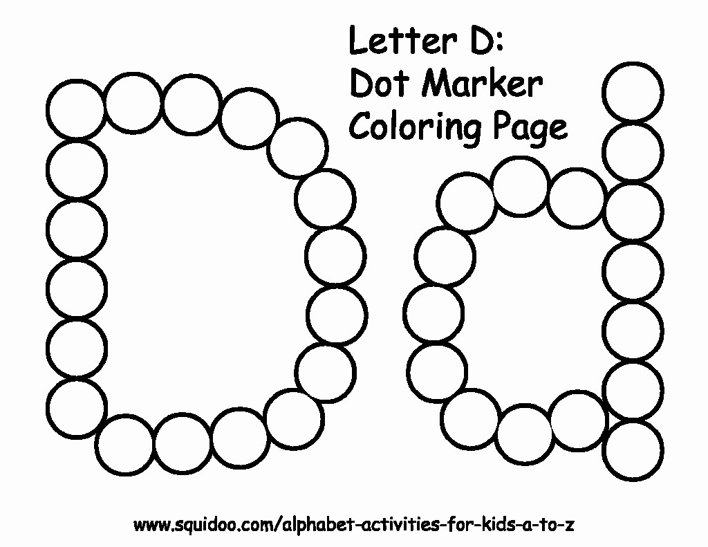 Preschool Letter D Worksheets Luxury D Words For