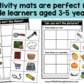 Preschool Sorting Skills  Cut And Paste Activities