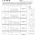 Preschool Worksheets 3 Year Olds With Age Printable Learning