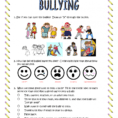 Preschool Worksheets About Bullying