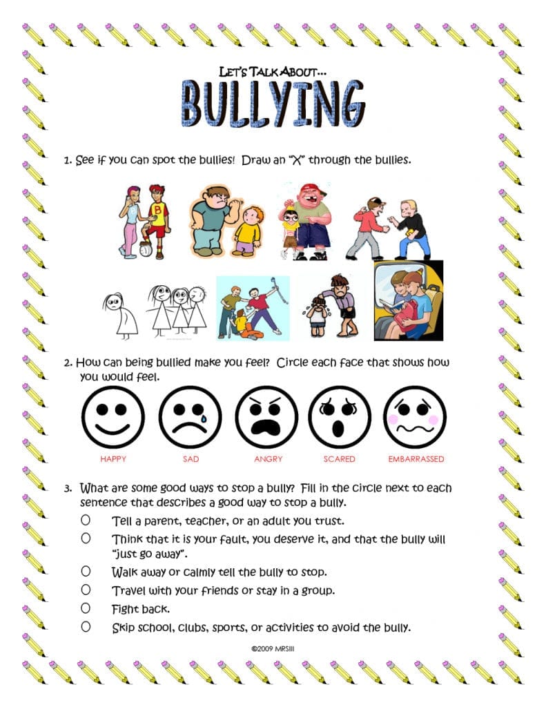 bullying-worksheets-for-kindergarten-db-excel