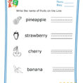 Preschool Worksheets Age 3 To You  Math Worksheet For Kids